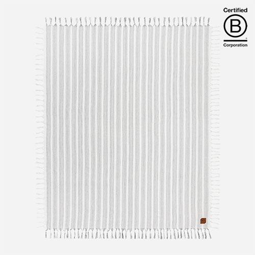 Slowtide Fringe Throw Blanket